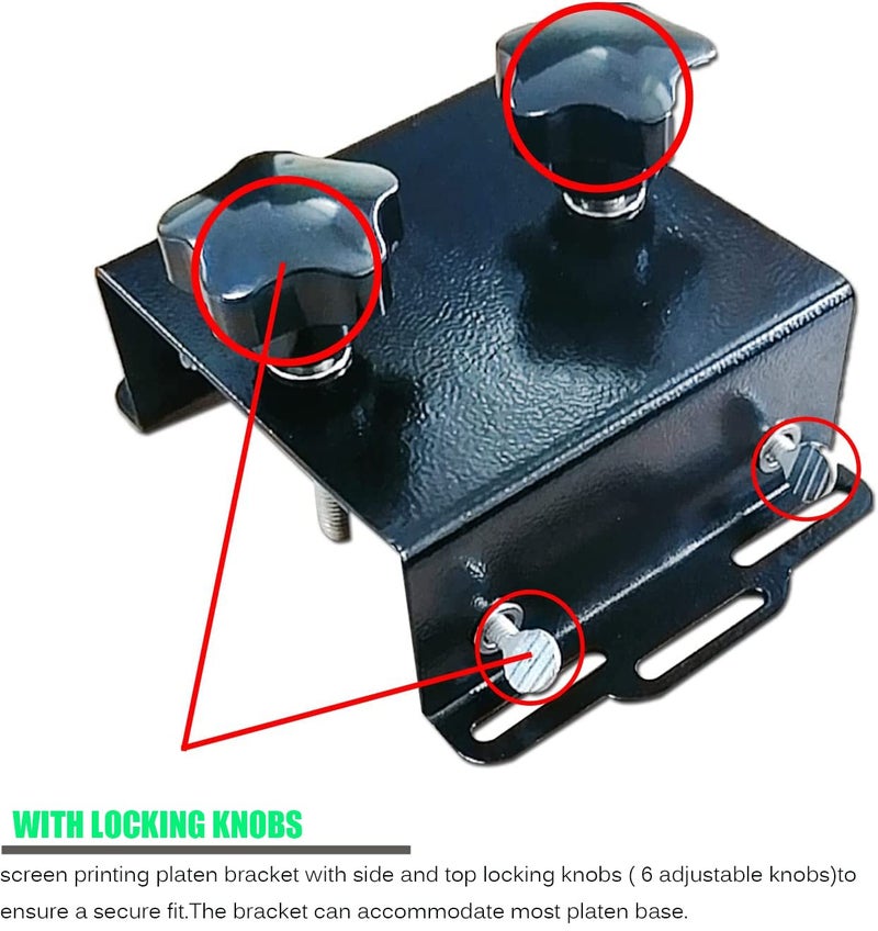 TECHTONGDA Pallet Bracket for Silk Screen Printing Press Platen Clamp Bracket Platen Mounnting Tool - Image 5
